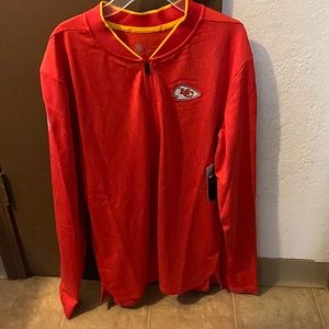 Red long sleeve, Chiefs shirt
